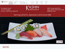 Tablet Screenshot of kashin.com